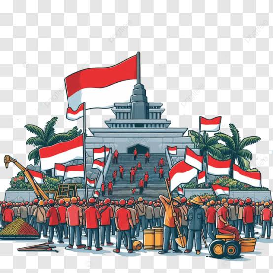 buruh ilustrasi