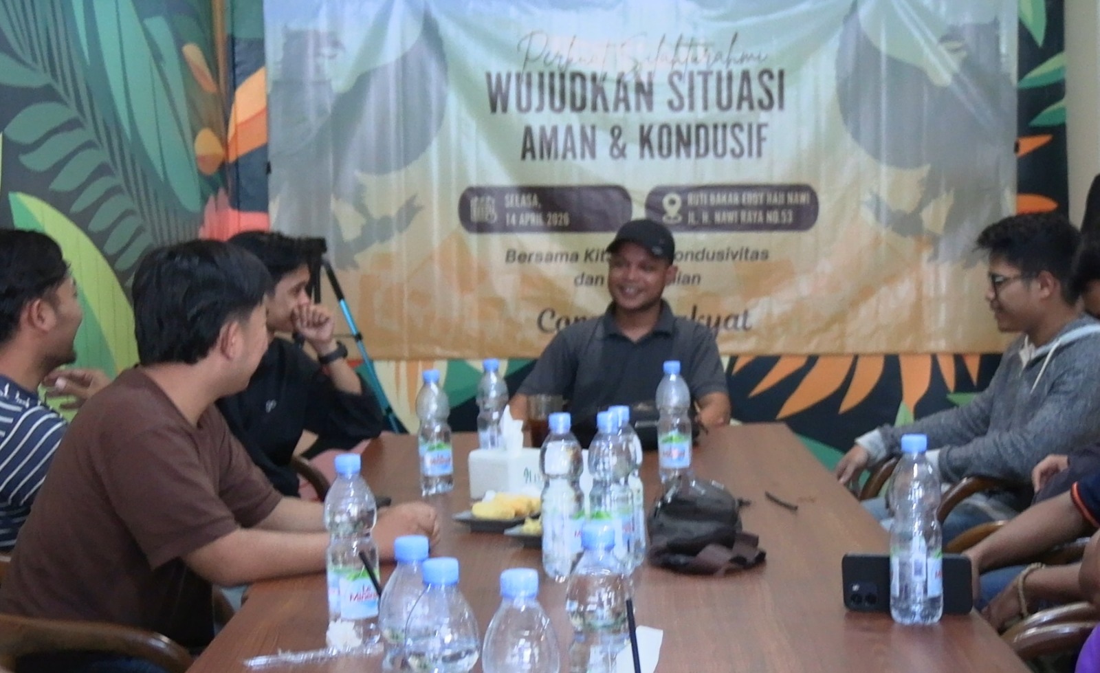 silaturahmi wujudkan situasi kondusif corong rakyat