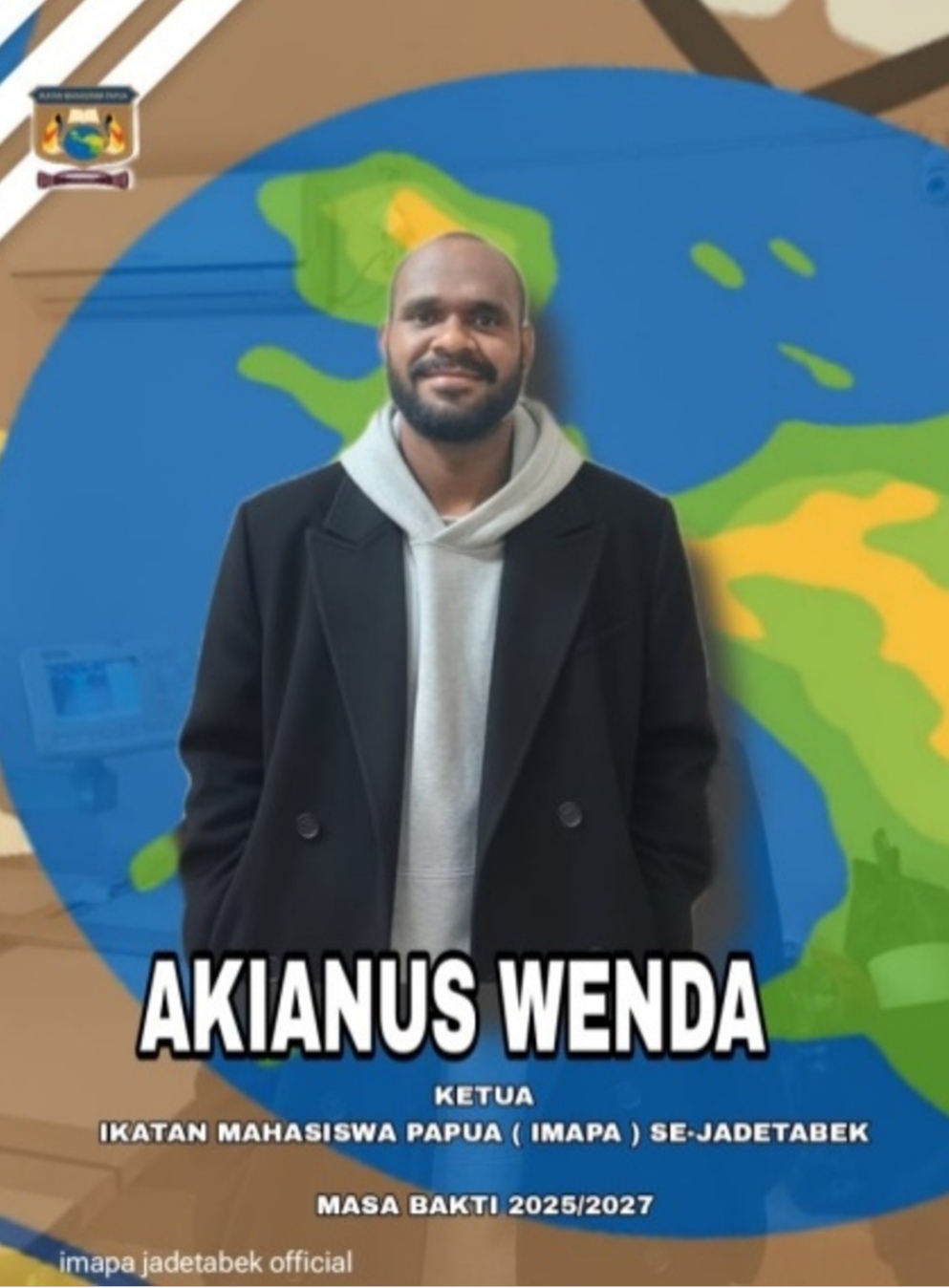 ketua imapa, akianus wenda
